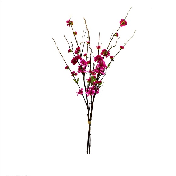 Cherry Blossoms Faux Floral Stems - Picture 1 of 7